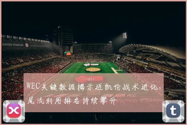 WEC关键数据揭示迈凯伦战术进化，尾流利用排名持续攀升